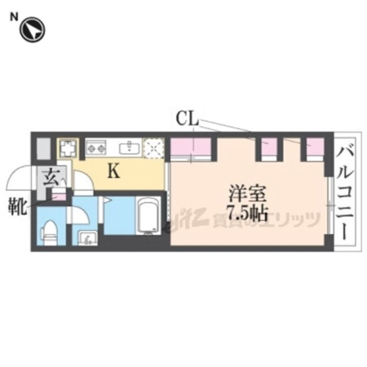 兵庫県尼崎市南七松町１丁目 賃貸アパート