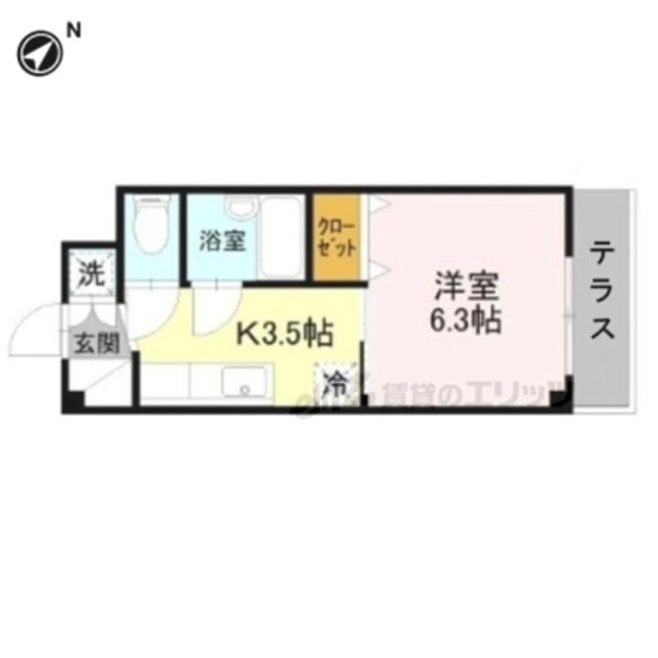 京都府綾部市神宮寺町東谷 賃貸アパート