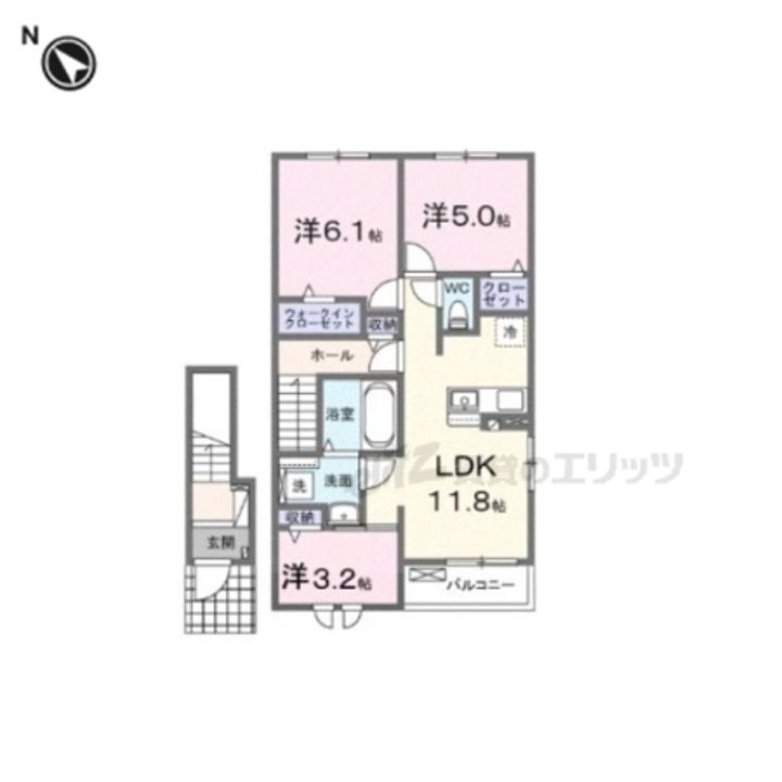 滋賀県甲賀市甲南町野田 賃貸アパート