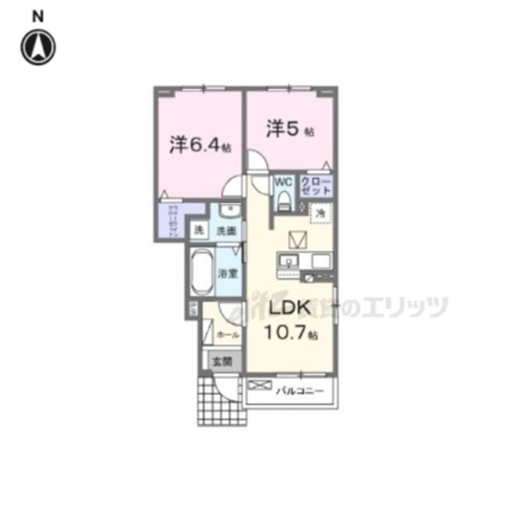 大阪府交野市倉治８丁目 賃貸アパート