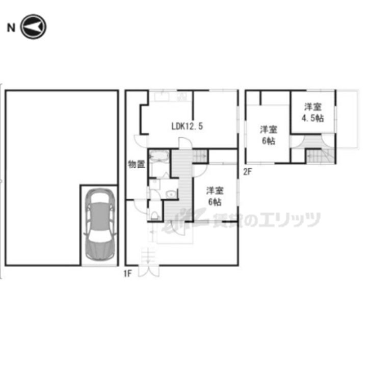 奈良県北葛城郡河合町泉台３丁目 賃貸一戸建て