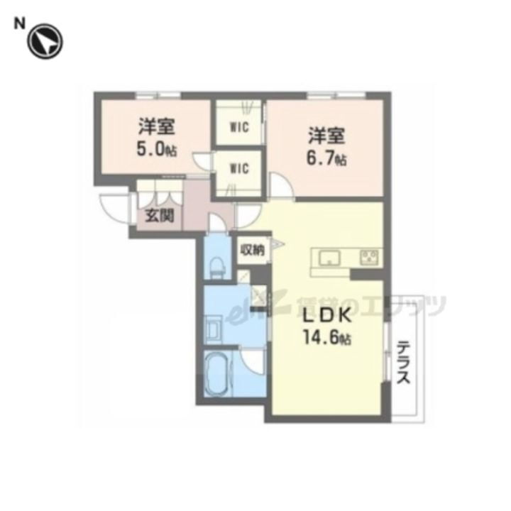京都府福知山市荒河新町 賃貸アパート