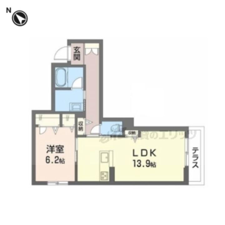 京都府福知山市荒河新町 賃貸アパート