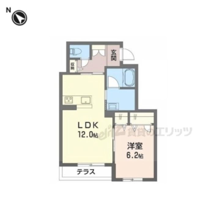 京都府福知山市荒河新町 賃貸アパート