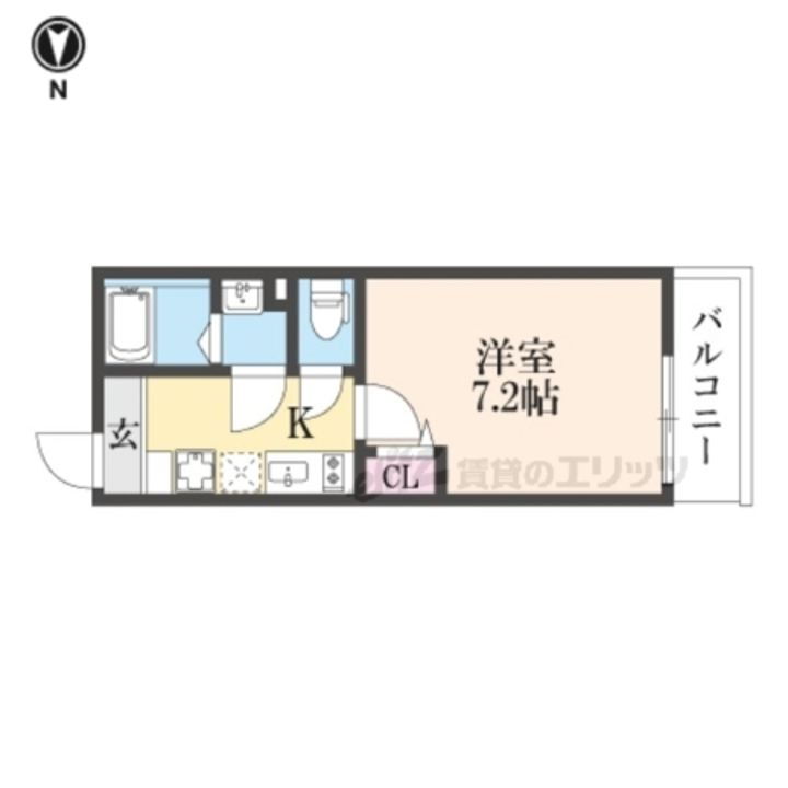 京都府京都市山科区安朱中小路町 賃貸マンション