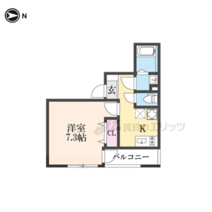 京都府京都市山科区安朱中小路町 賃貸マンション