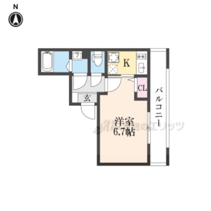京都府京都市山科区安朱中小路町 賃貸マンション