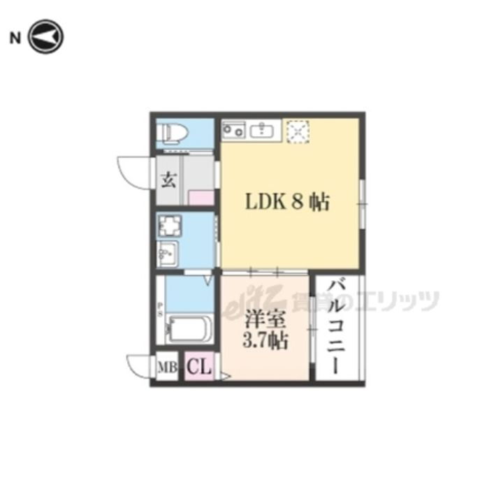 京都府京都市伏見区深草七瀬川町 賃貸アパート