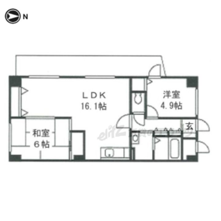 奈良県生駒市東新町 賃貸マンション