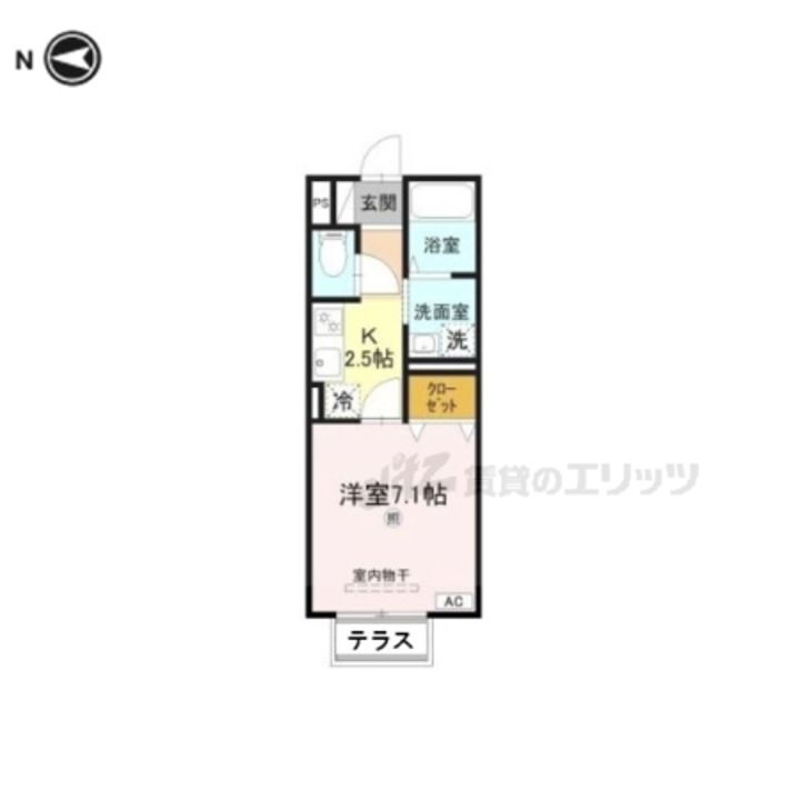 滋賀県長浜市港町 賃貸アパート