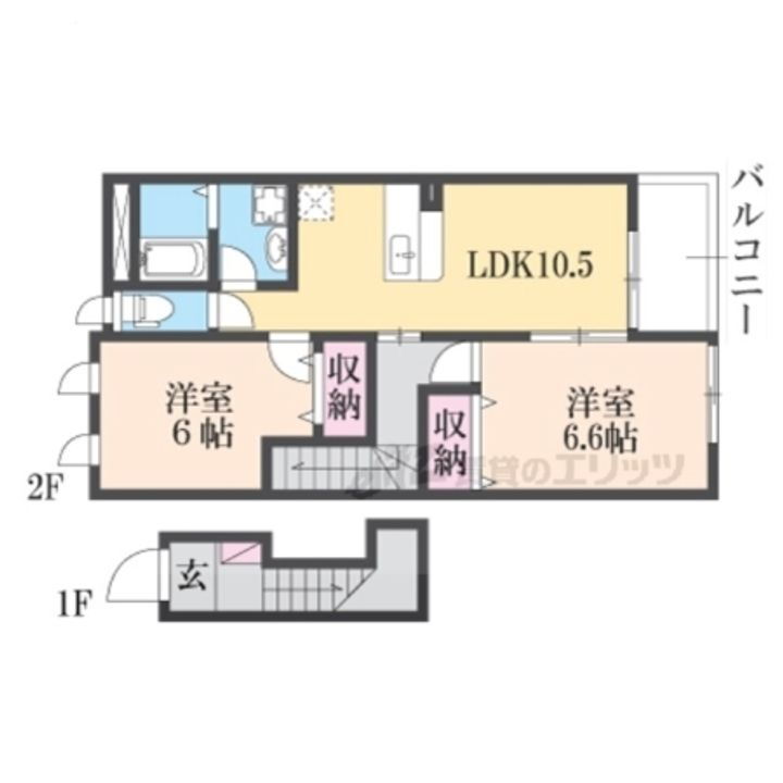 兵庫県豊岡市一日市字茶クマ 賃貸アパート