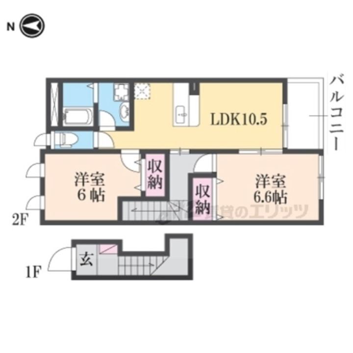 兵庫県豊岡市一日市字茶クマ 賃貸アパート