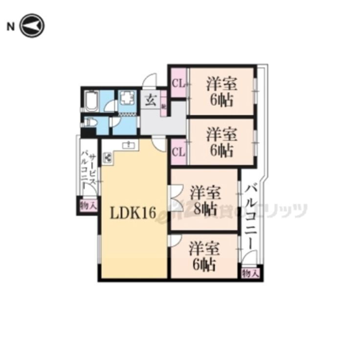 大阪府枚方市藤阪西町 賃貸マンション