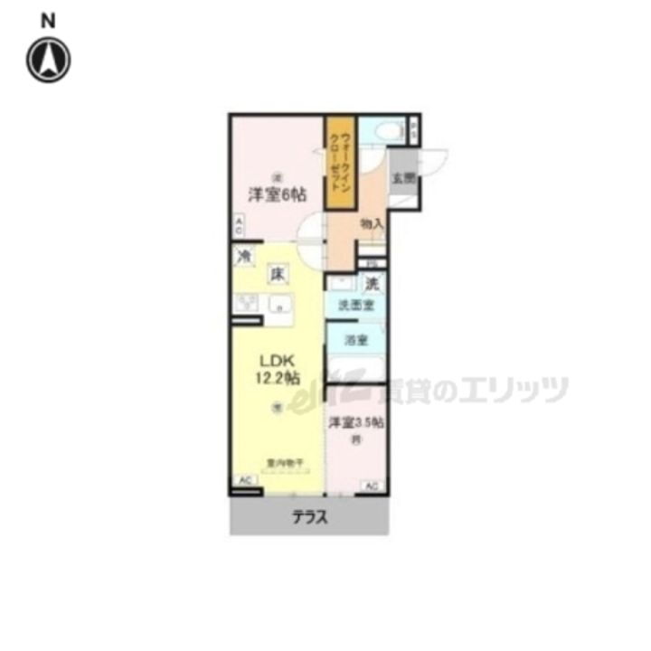 奈良県天理市川原城町 賃貸アパート