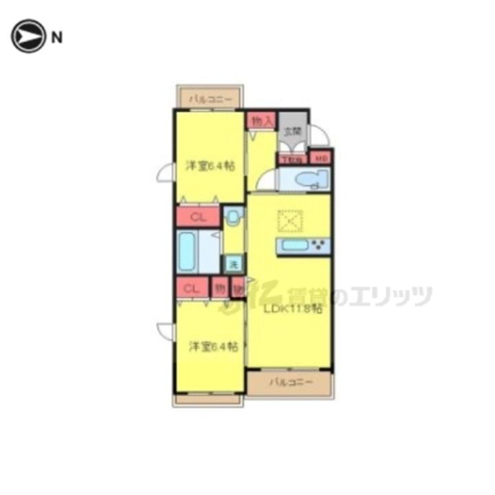 兵庫県尼崎市大西町２丁目 賃貸マンション
