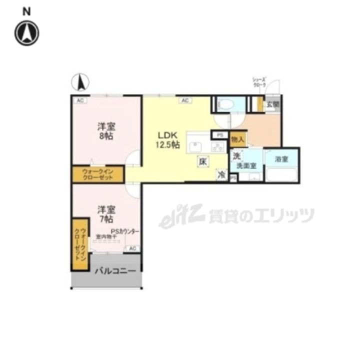 京都府京都市左京区岩倉花園町 賃貸アパート