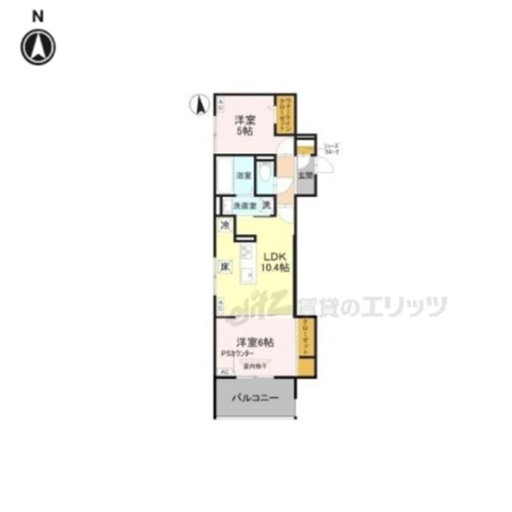 京都府京都市左京区岩倉花園町 賃貸アパート
