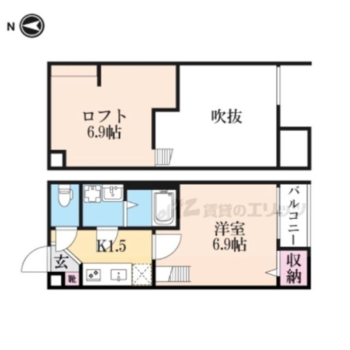 兵庫県尼崎市大庄西町４丁目 賃貸アパート