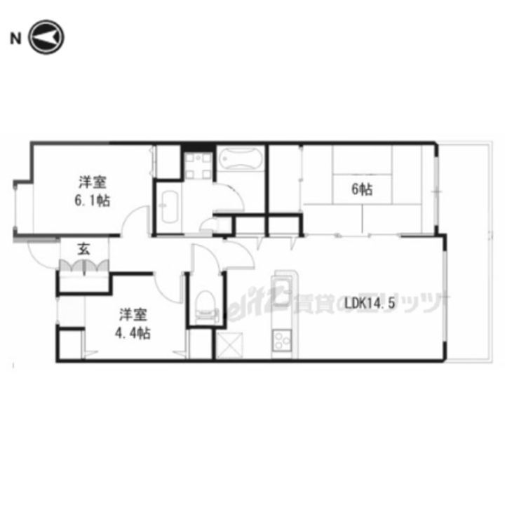 奈良県橿原市久米町 賃貸マンション