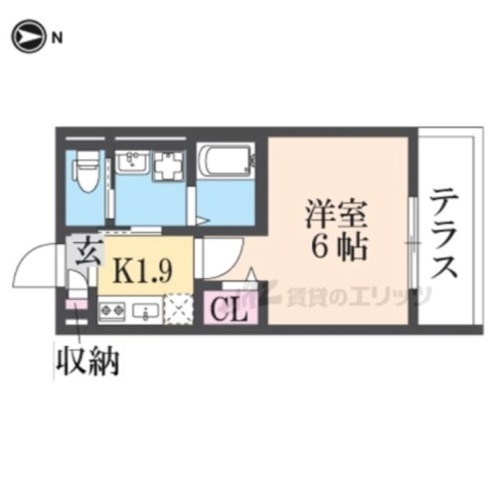 兵庫県尼崎市西立花町３丁目 賃貸アパート