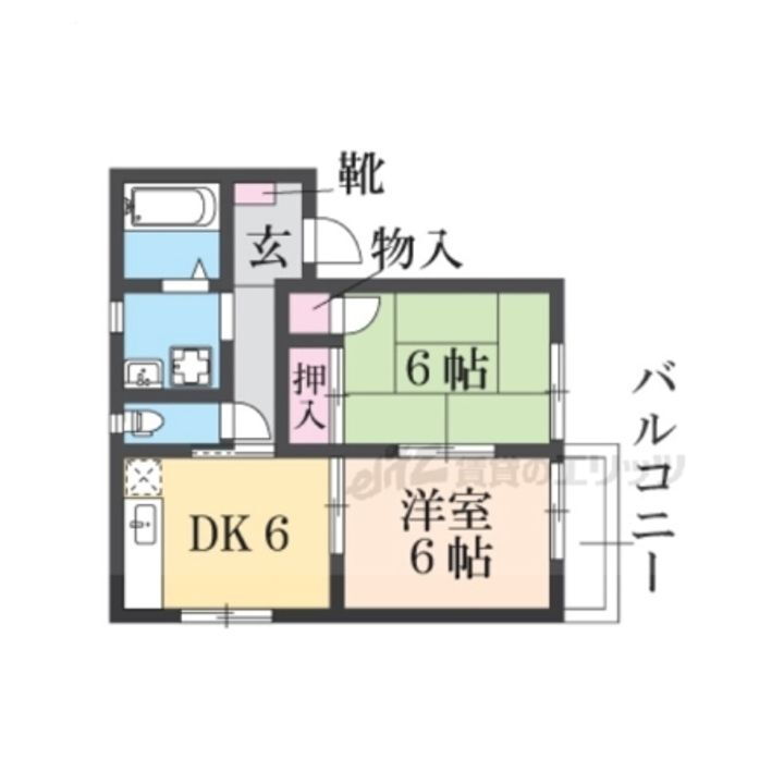 滋賀県湖南市中央５丁目 賃貸アパート