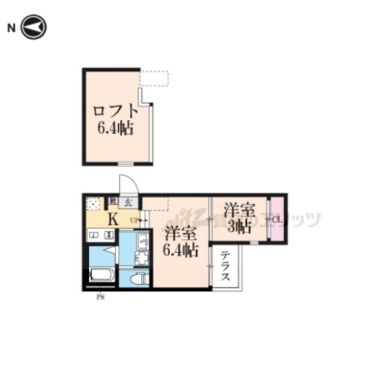 京都府京都市右京区西院四条畑町 賃貸アパート