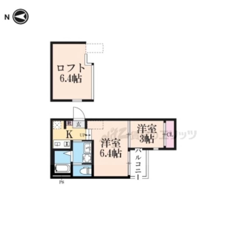 京都府京都市右京区西院四条畑町 賃貸アパート