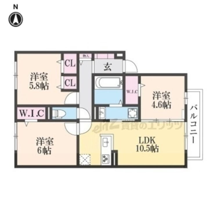 京都府京都市西京区川島野田町 賃貸アパート