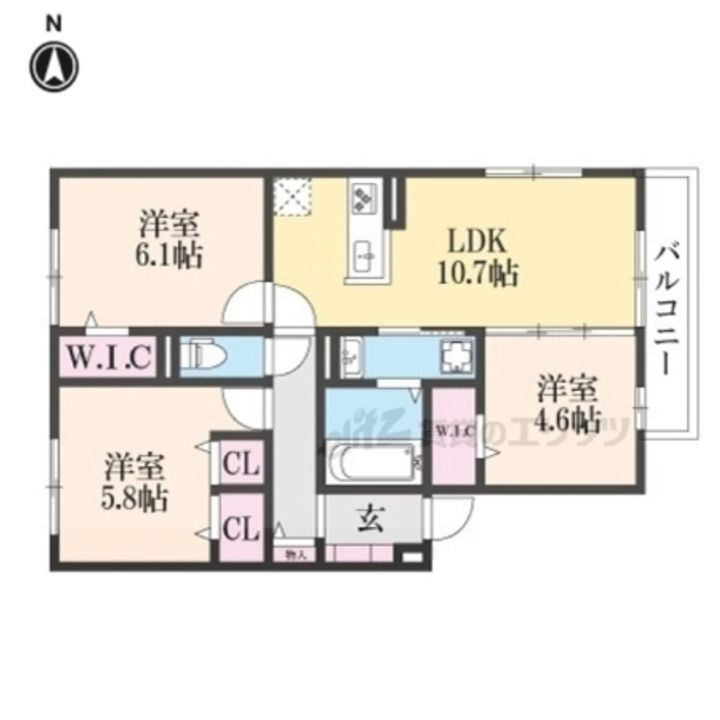 京都府京都市西京区川島野田町 賃貸アパート
