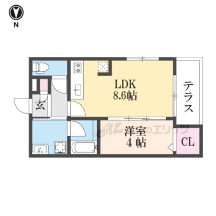 大阪府枚方市町楠葉２丁目 賃貸アパート