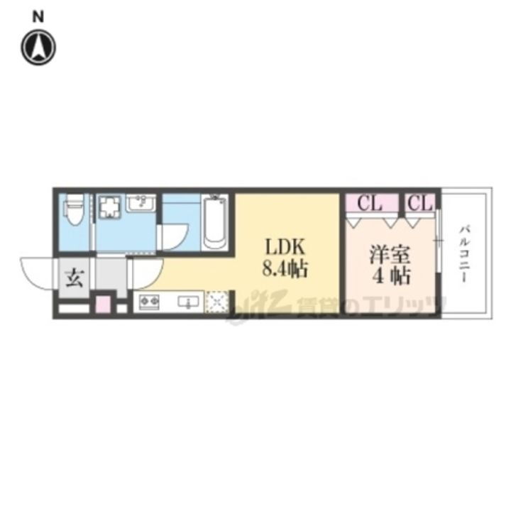 大阪府枚方市町楠葉２丁目 賃貸アパート