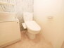 エスリード大阪ＮＡＧＡＨＯＲＩ　ＧＡＴＥ 落ち着いた色調のトイレです