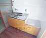 梅津上田町貸家 ２口コンロ設置可の使いやすいキッチンです