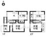 西賀茂榿ノ木町６８貸家 間取り