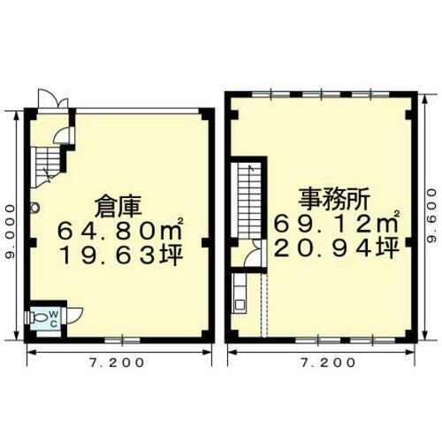 宮城県黒川郡大和町吉岡字東柴崎 貸事務所 物件詳細