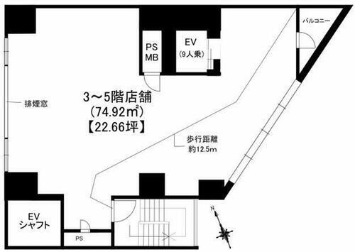 東京都台東区花川戸１丁目 浅草駅 貸店舗・事務所 物件詳細