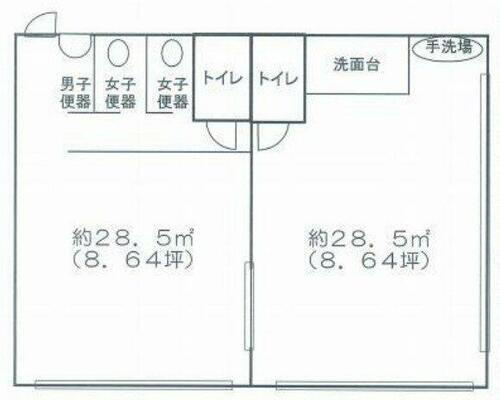 灘ハイツ１Ｆ西側