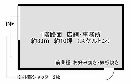 ＰＡＬＩＭＩＺＩＯ平野西１階路面