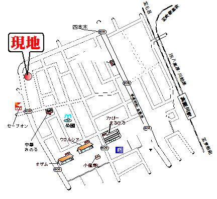 高麗川四本木一丁目駐車場