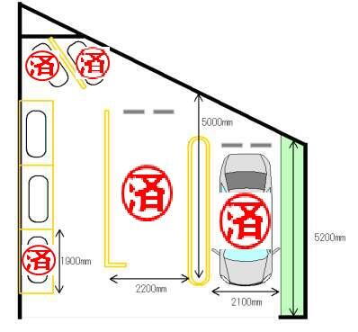 Ｔ・Ｈ・Ｐ（バイク駐輪場）