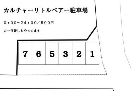カルチャーリトルベアー駐車場
