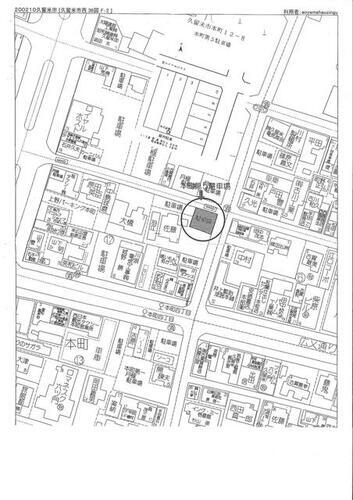福岡県久留米市本町