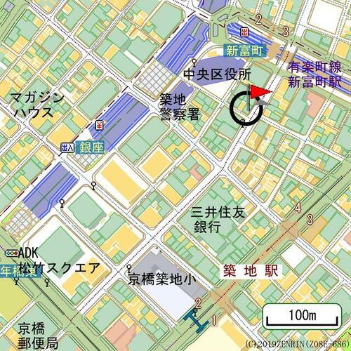 貸事務所 東京都中央区築地１丁目