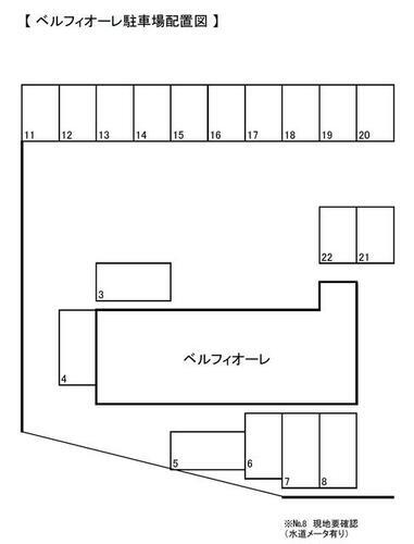 ベルフィオーレ駐車場