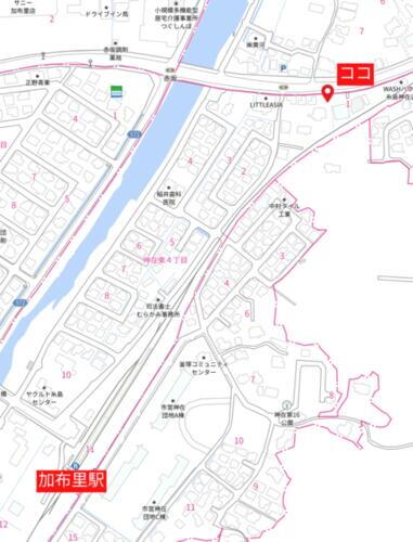 神在東４丁目月極駐車場
