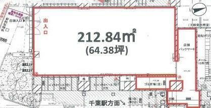 千葉県千葉市中央区新千葉２丁目 千葉駅 貸店舗（建物一部） 物件詳細