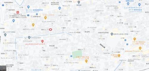 岐阜県岐阜市本荘西２丁目