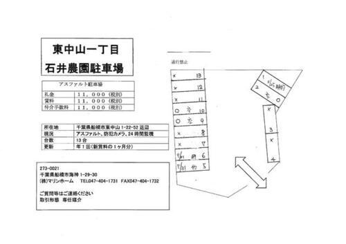 東中山１丁目石井農園駐車場