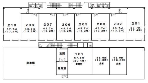 宮城県仙台市泉区市名坂字原田 貸事務所 物件詳細