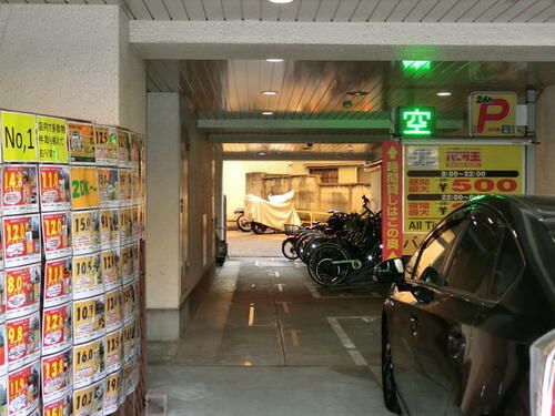 駒込駅前バイク駐車場